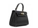 Stylish women's classic bag Firenze Italy F-IT-9866A, Black