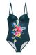 One-piece swimsuit Anabel Arto 921-109 Green 75C