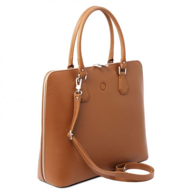 Женская кожаная деловая сумка Tuscany Magnolia TL141809 1809_1_2 фото