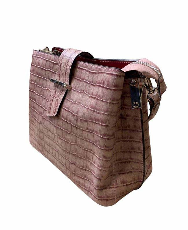 Кожаная женская сумка Italian Bags 556024 556024_roze фото