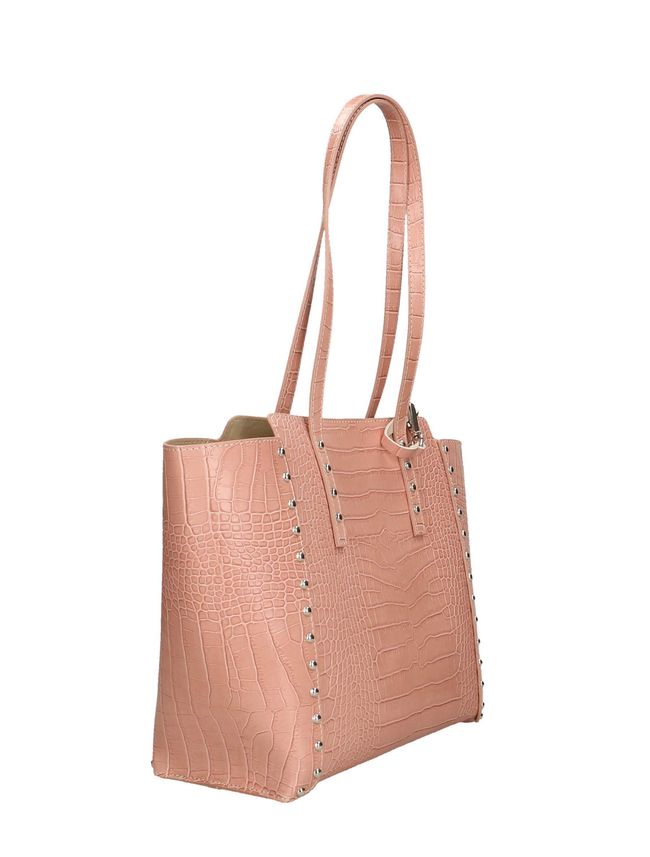Повседневная сумка кожаная Italian Bags 10083 10083_roze фото