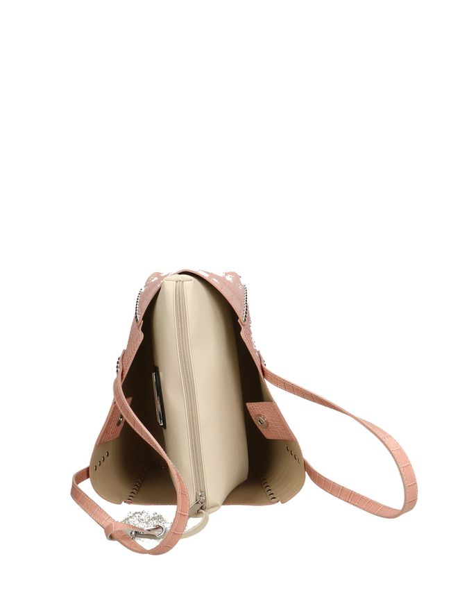 Повсякденна сумка шкіряна Italian Bags 10083 10083_roze фото