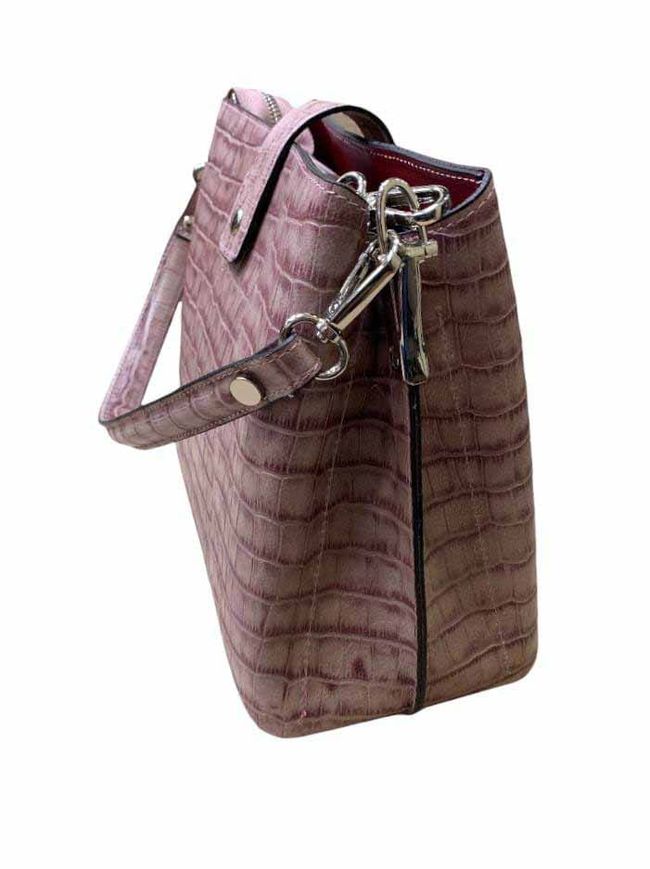 Шкіряна жіноча сумка Italian Bags 556024 556024_roze фото