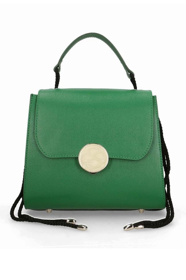 Деловая кожаная сумка Italian Bags 10653 10653_green фото