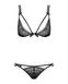 Sexy set Obsessive Intensa set, Black, S, M, S/M