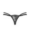 Seductive Thong Obsessive Nutris, Black, XS, S