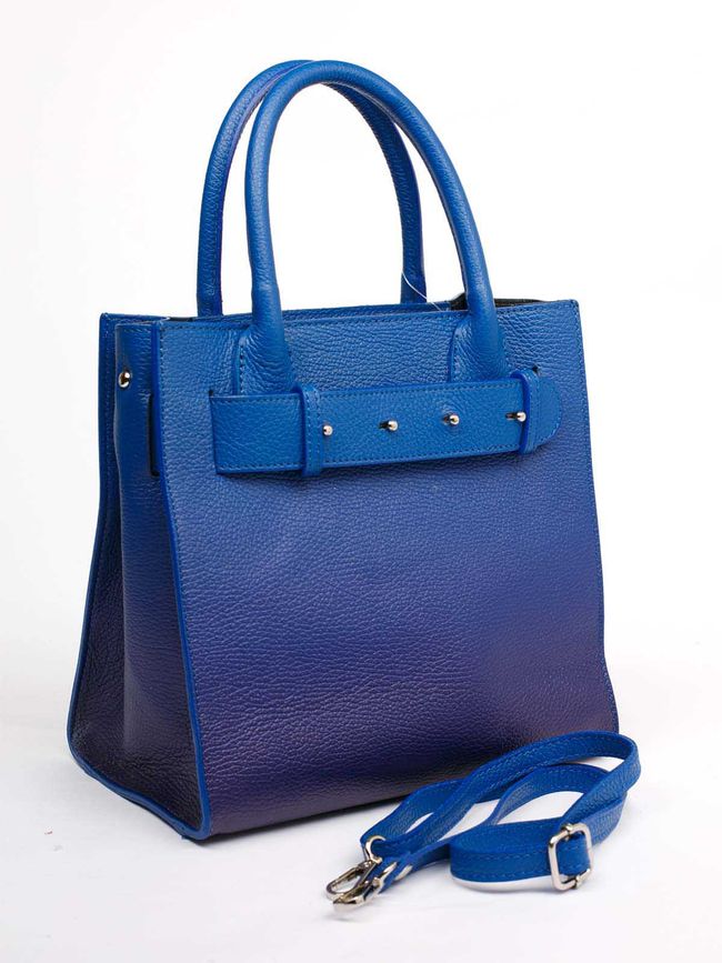 Ділова шкіряна сумка Amelie Pelletteria 11364 11364_blue фото