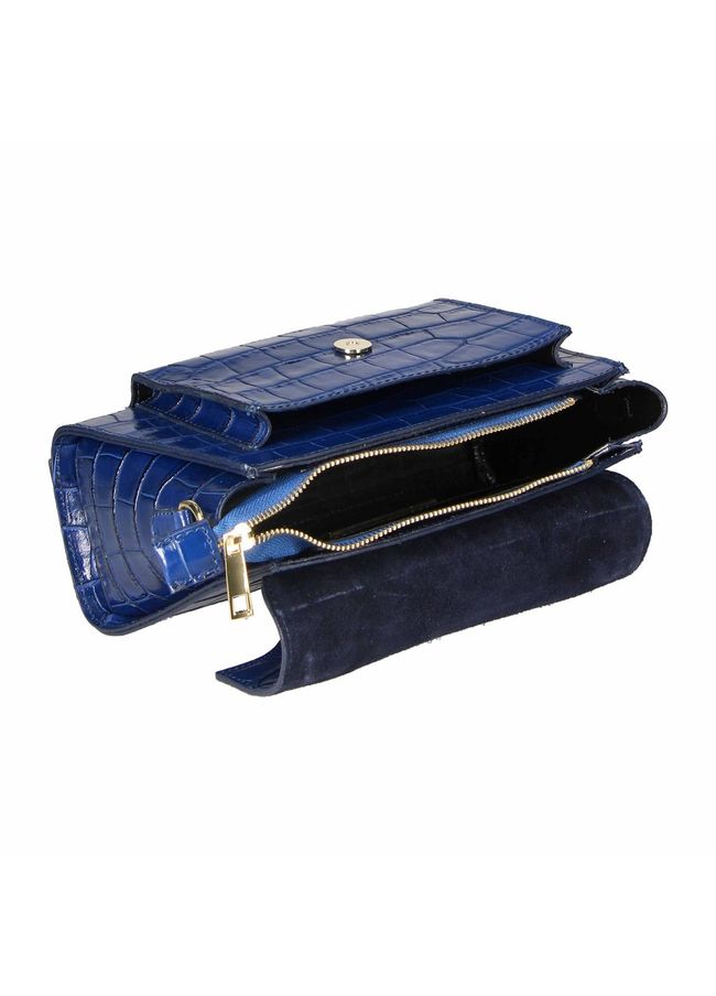 Делова кожаная сумка Italian Bags 3363 3363_blue фото