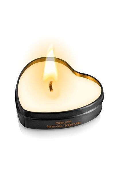 Масажна свічка ароматична сердечко Plaisirs Secrets (35 мл) SO1866 фото
