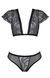 Комплект Passion LEAFA BIKINI ECO Черный 2XL/3XL SX0499 фото 6