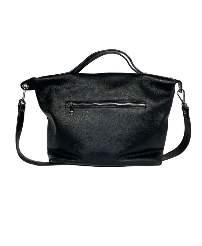 Стильная женская кожаная сумка Italian Bags 111802 111802_black фото