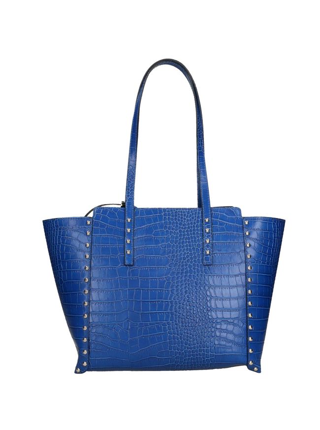Повседневная сумка кожаная Italian Bags 10083 10083_blue фото