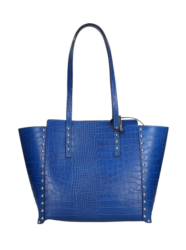 Повседневная сумка кожаная Italian Bags 10083 10083_blue фото