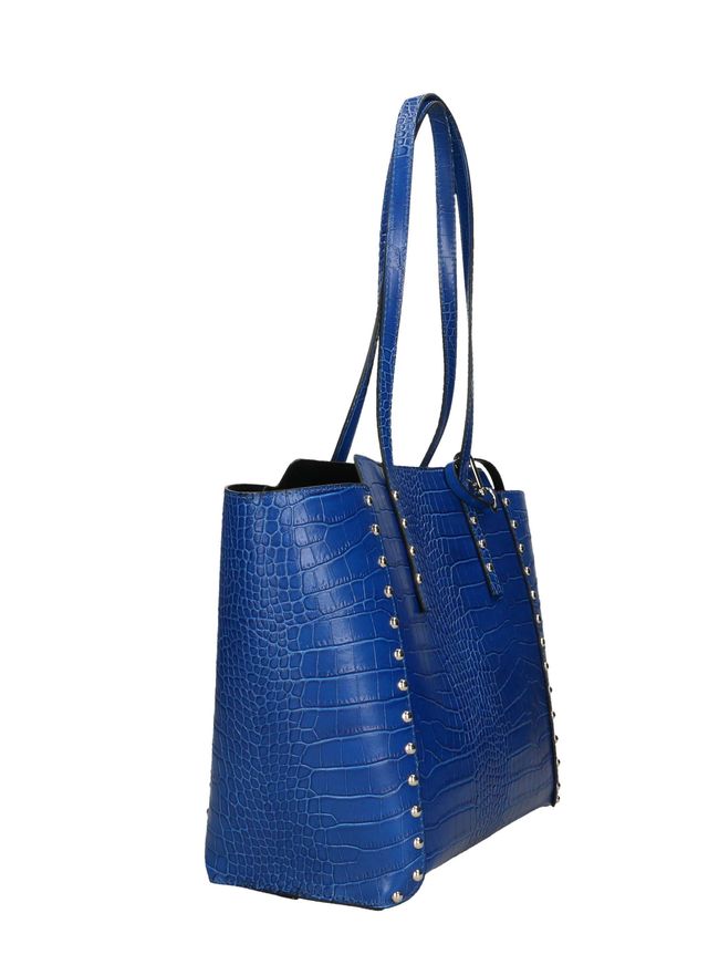 Повсякденна сумка шкіряна Italian Bags 10083 10083_blue фото