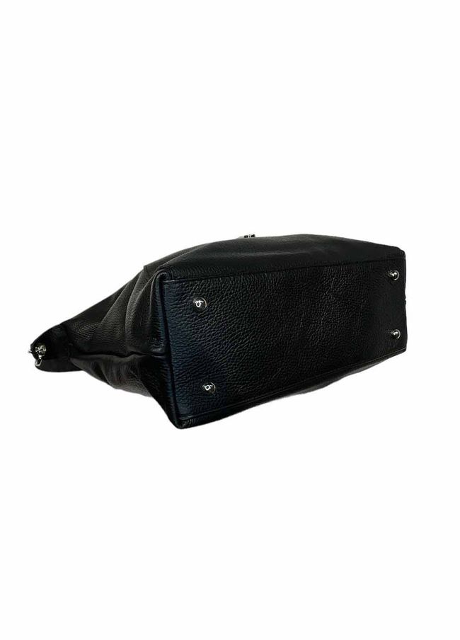 Стильна жіноча шкіряна сумка Italian Bags 111802 111802_black фото