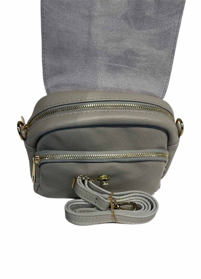 Шкіряний клатч Italian Bags 11946 11946_gray фото