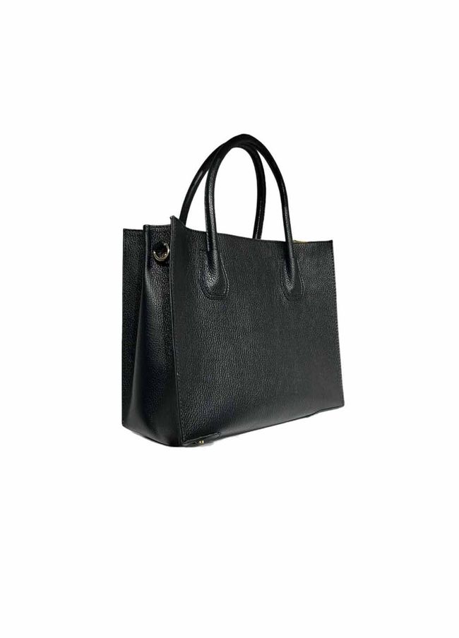 Шкіряна сумка Italian Bags 90535 Чорна 90535_black фото