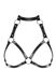 Obsessive A740 Chest Harness, Black, ONE SIZE, ONE SIZE