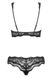 Seductive set Obsessive Luvae set, Black, S, M, S/M