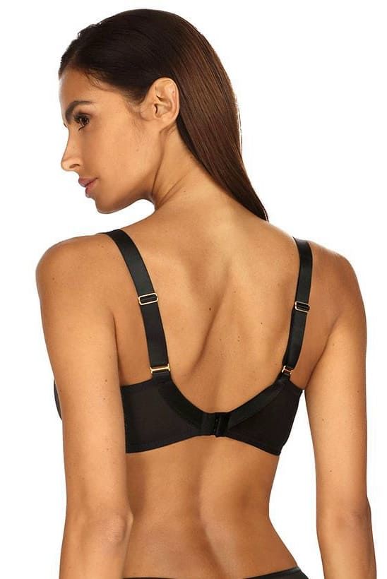 Ewa Bien Pryma B139 Soft Cup Bra, Black, 90D