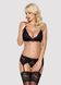 Set with belt Obsessive 810-SEG-1 set Black S/M