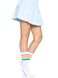 Носки женские в полоску Leg Avenue Pride crew socks Pansexual, 37–43 размер Белые SO8585 фото 6