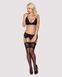 Set with belt Obsessive 810-SEG-1 set Black S/M