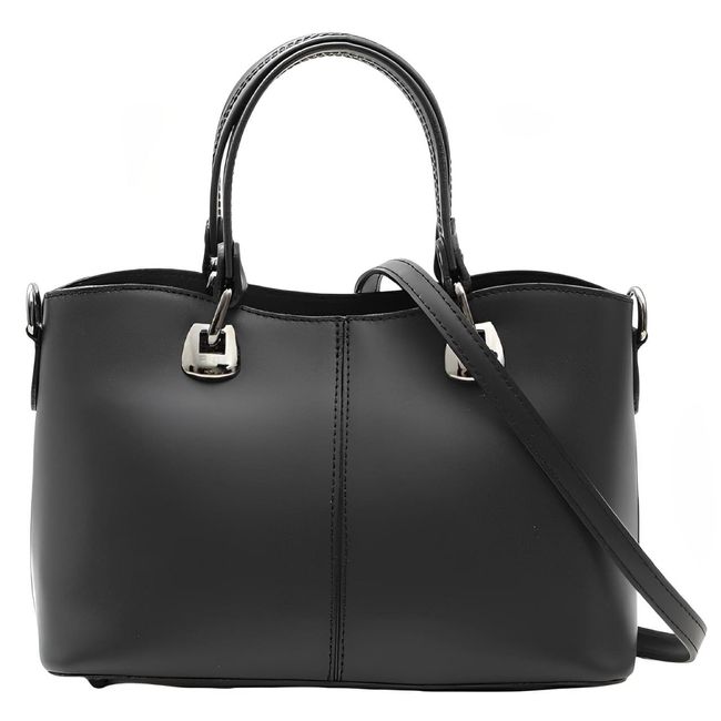 Classic women's bag Firenze Italy F-IT-7627A, Black