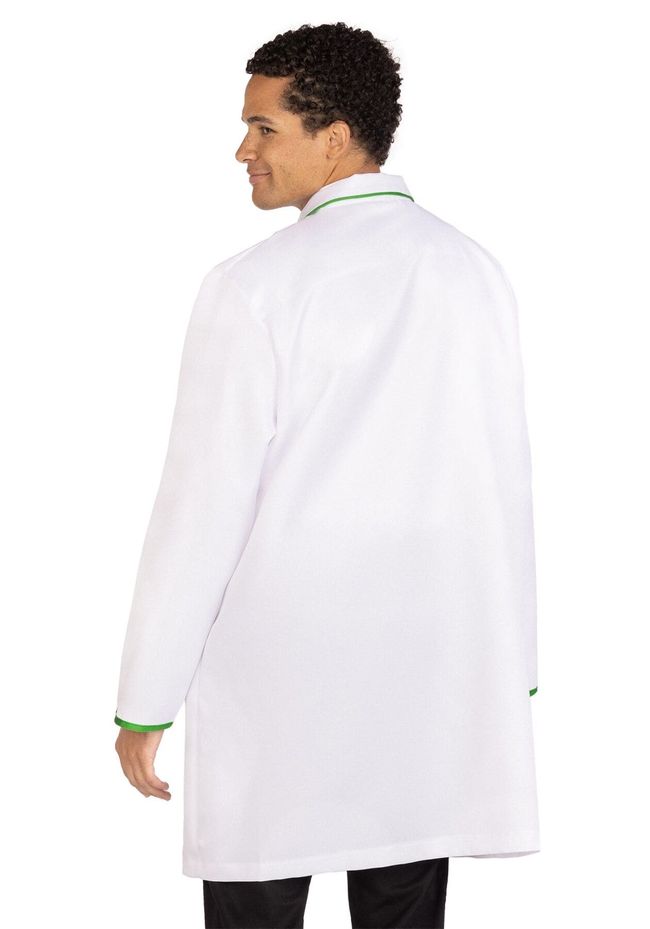 Leg Avenue Dr Graham O-Hash Costume, White, ONE SIZE, ONE SIZE