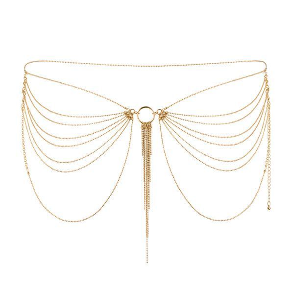 Ланцюжок трусики або ліф Bijoux Indiscrets Magnifique Waist Chain, прикраса на тіло SO2660 фото