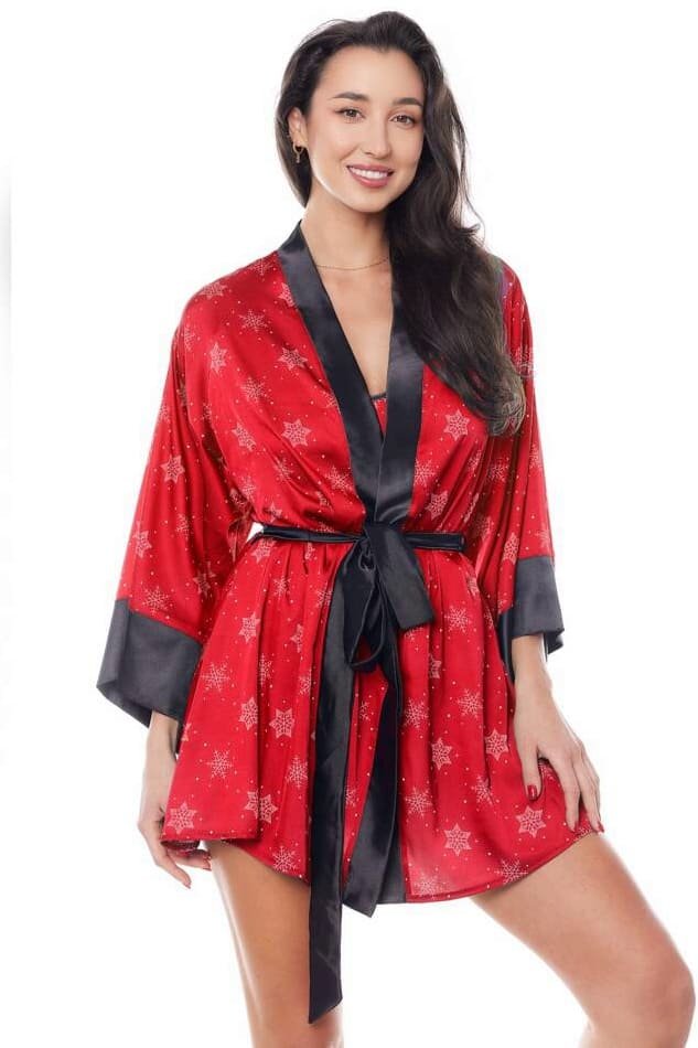 Anais Aster Merry Christmas Robe Red S/M