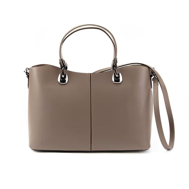 Classic women's bag Firenze Italy F-IT-7627T, Тауп