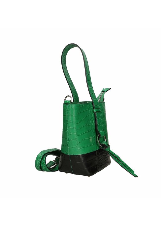 Шкіряна сумка на кожен день Italian Bags 10359 10359_green фото