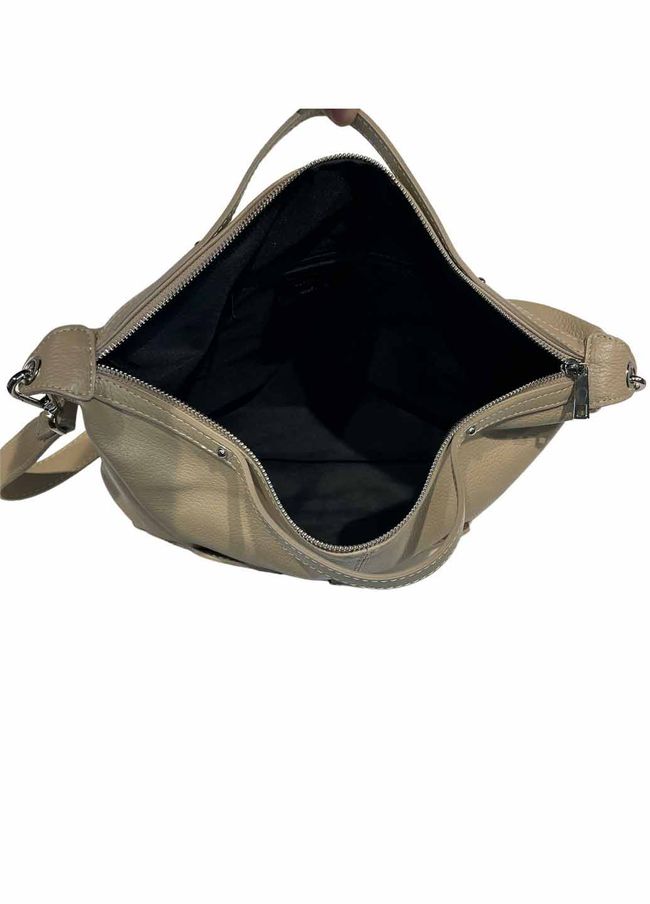 Стильна жіноча шкіряна сумка Italian Bags 111802 111802_taupe фото