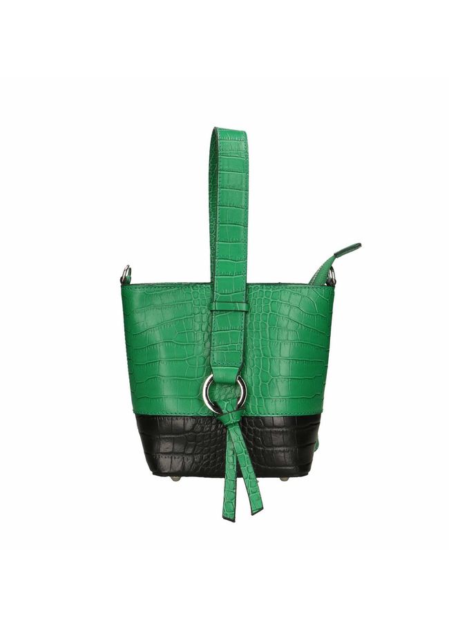 Шкіряна сумка на кожен день Italian Bags 10359 10359_green фото