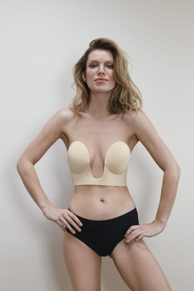 Invisible bra Julimex Vibra Nude D