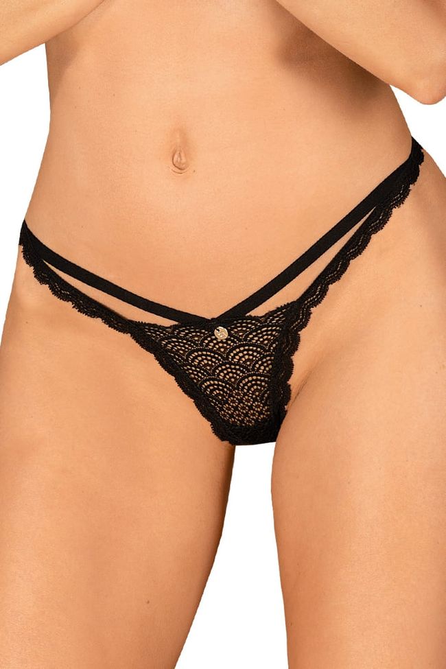 Thong Obsessive Chemeris Black XS/S