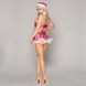Новогодний эротический костюм JSY Блестящая Шелли Розовый S/M SO3645 фото 2