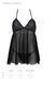 Passion KERRIA CHEMISE ECO lace bodice, Black, 2XL, 3XL, 2XL/3XL