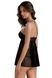 Passion KERRIA CHEMISE ECO lace bodice, Black, 2XL, 3XL, 2XL/3XL