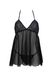 Passion KERRIA CHEMISE ECO lace bodice, Black, 2XL, 3XL, 2XL/3XL