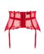 Gorgeous Lace Garter Belt Obsessive Lonesia, Red, L, XL, L/XL