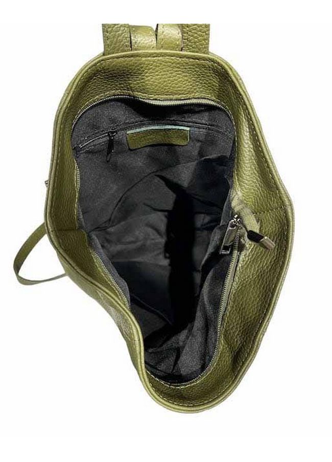 Рюкзак шкіряний Italian Bags 11307 11307_green фото