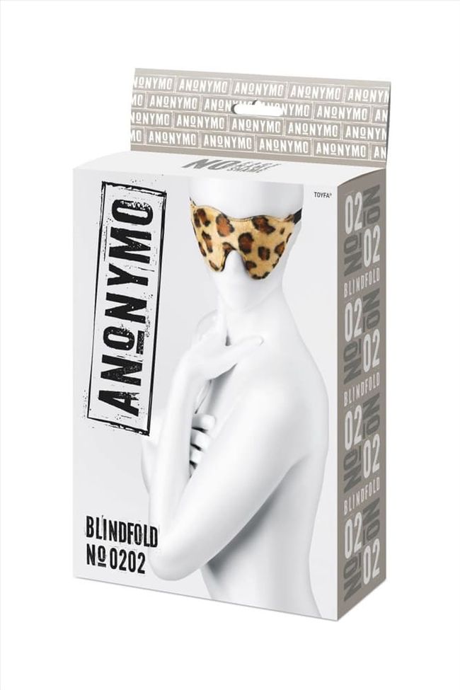 Маска ToyFa Anonymo mask, print, 26 см Леопардовая One Size 661100310202 фото