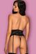 Корсет під груди та трусики з вирізом Obsessive Strapelie corset 94173 фото 6