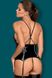 Латексный корсет и стринги Obsessive Stormea corset 87712 фото 6