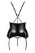 Латексний корсет і стринги Obsessive Stormea corset 87712 фото 4