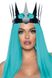 Корона из экокожи Leg Avenue Faux leather spiked crown SO7950 фото