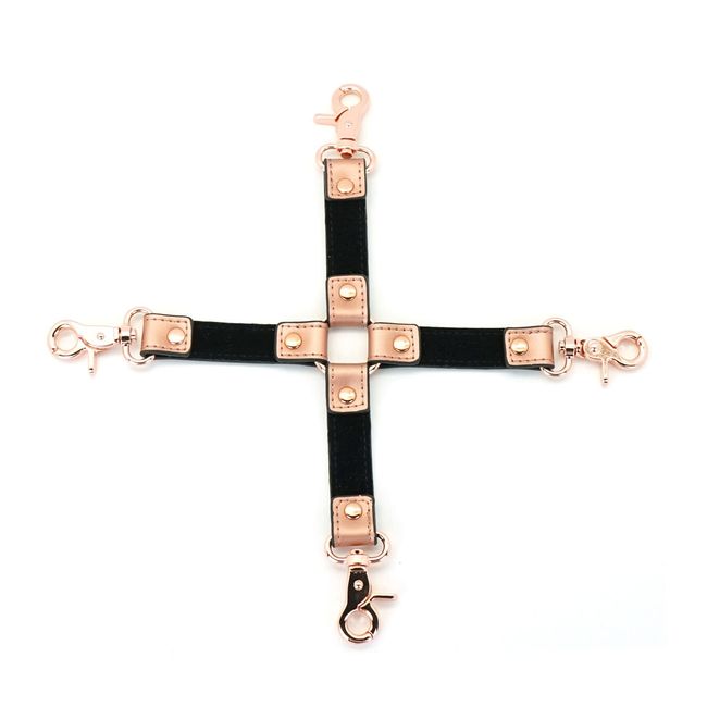 Cross Liebe Seele Rose Gold Memory Hog Tie Rose Gold One Size