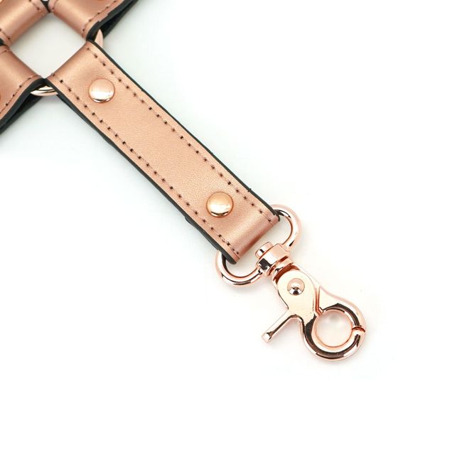 Хрестовина Liebe Seele Rose Gold Memory Hog Tie Рожево-золотиста One Size SO9498 фото